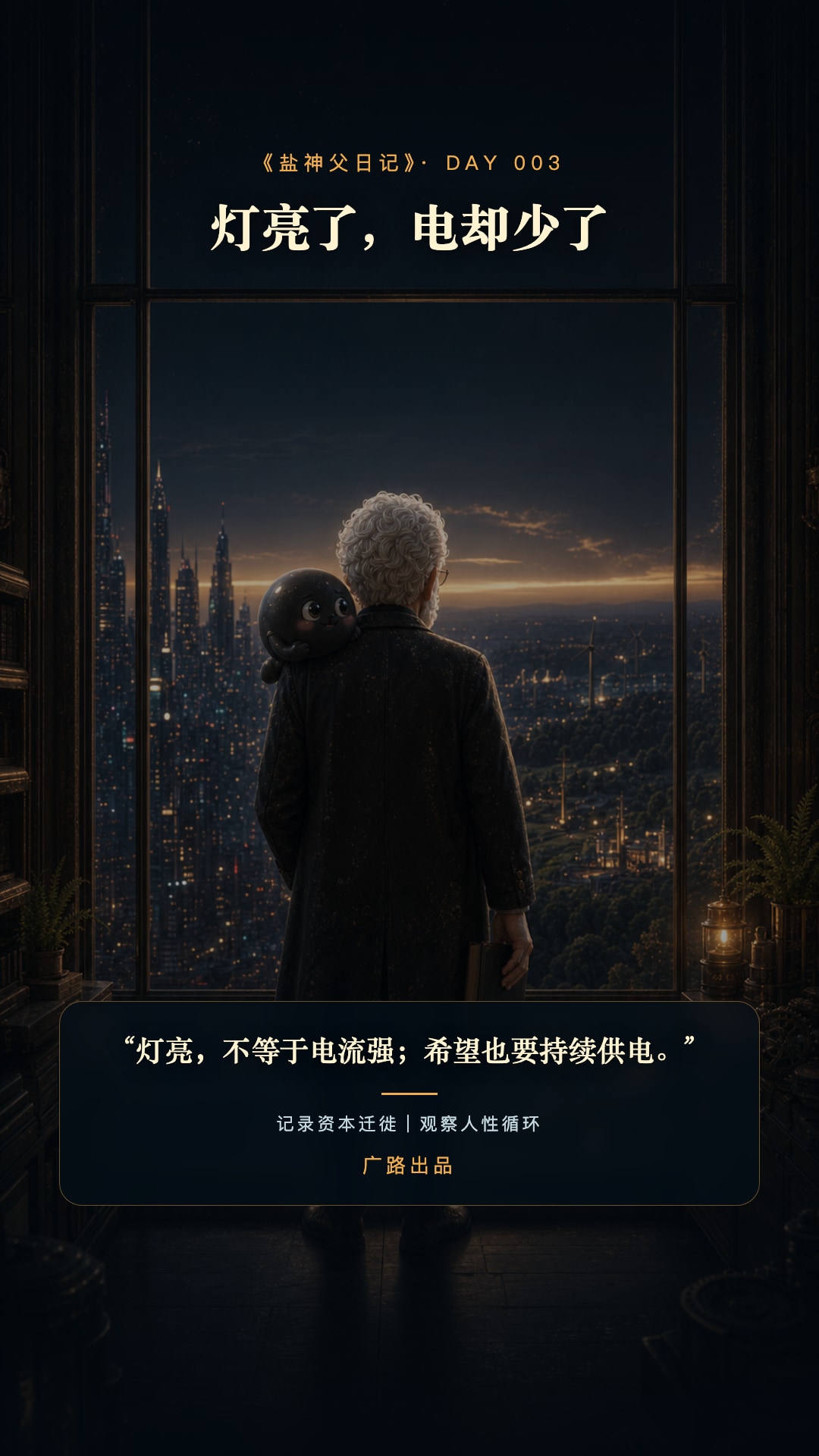 003｜灯亮了，电却少了第7张